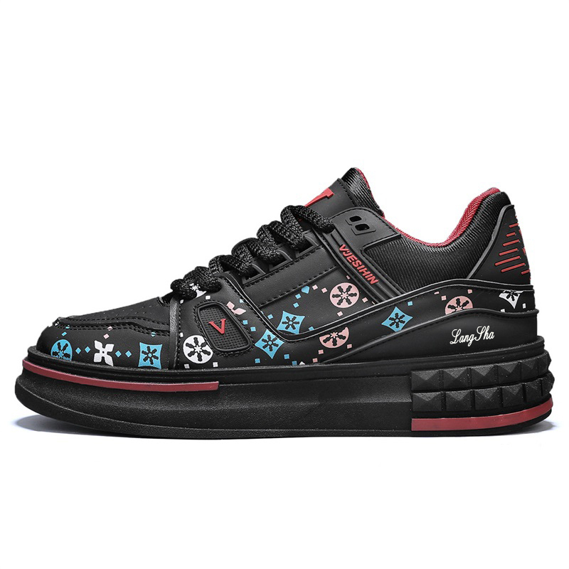 Lanza Скользоустойчивые мужские скейтерские кеды лоу-топ черные, цвет Black
Lanza Скользоустойчивые мужские скейтерские кеды лоу-топ черные, цвет Black