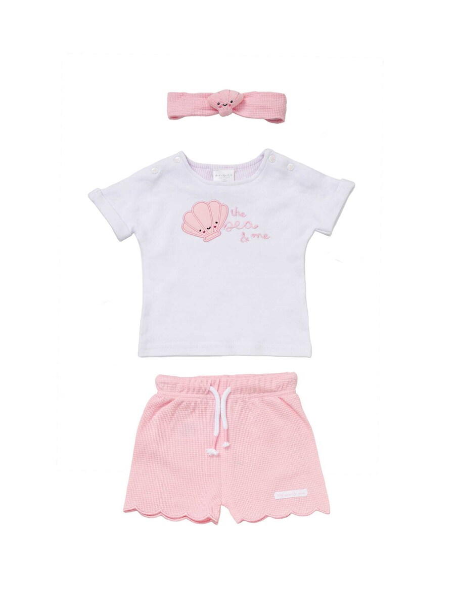 Набор Rock a Bye Baby Boutique Muschel, розовый/белый
Набор Rock a Bye Baby Boutique Muschel, розовый/белый