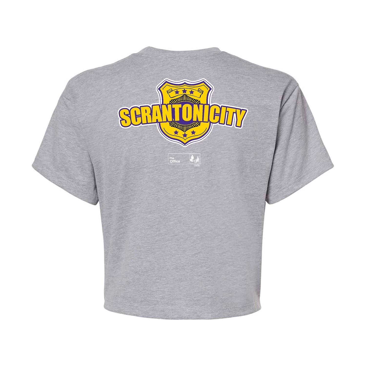 Укороченная футболка The Office Scrantonicity для юниоров Licensed Character, серый
Укороченная футболка The Office Scrantonicity для юниоров Licensed Character, серый