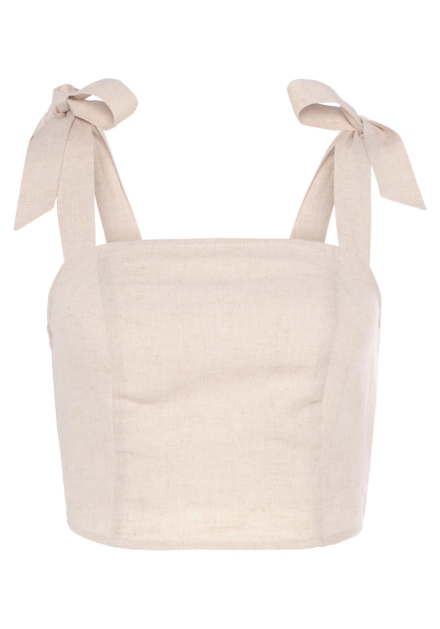 Топ LASCANA, бежевый
Топ LASCANA, бежевый