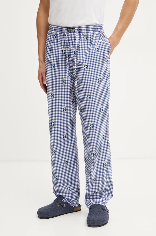 Хлопковые пижамные брюки Polo Ralph Lauren, синий 
Хлопковые пижамные брюки Polo Ralph Lauren, синий