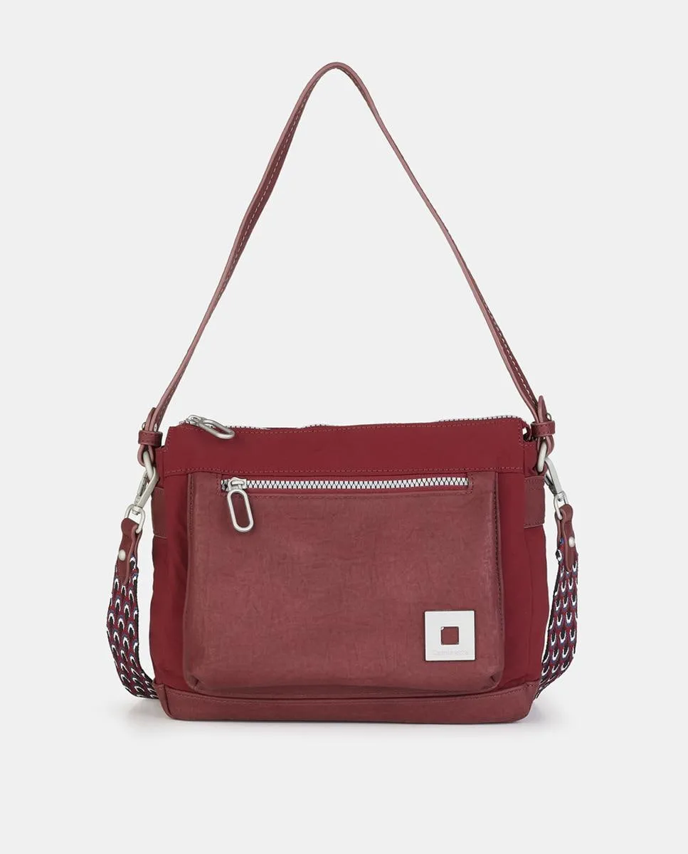 Сумка через плечо с молнией Caminatta, бордовый
Сумка через плечо с молнией Caminatta, бордовый