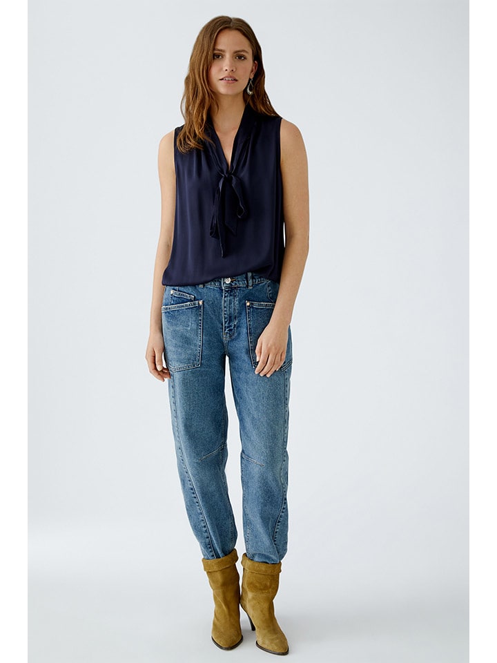 Oui Блузка темно-синего цвета
Oui Блузка темно-синего цвета