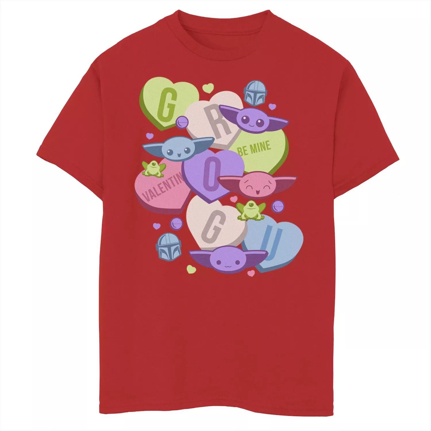 Футболка с конфетным рисунком и рисунком «День святого Валентина» для мальчиков 8–20 лет «Звездные войны: Мандалорец и дитя» или «Малыш Йода» Star Wars
Футболка с конфетным рисунком и рисунком «День святого Валентина» для мальчиков 8–20 лет «Звездные войны: Мандалорец и дитя» или «Малыш Йода» Star Wars