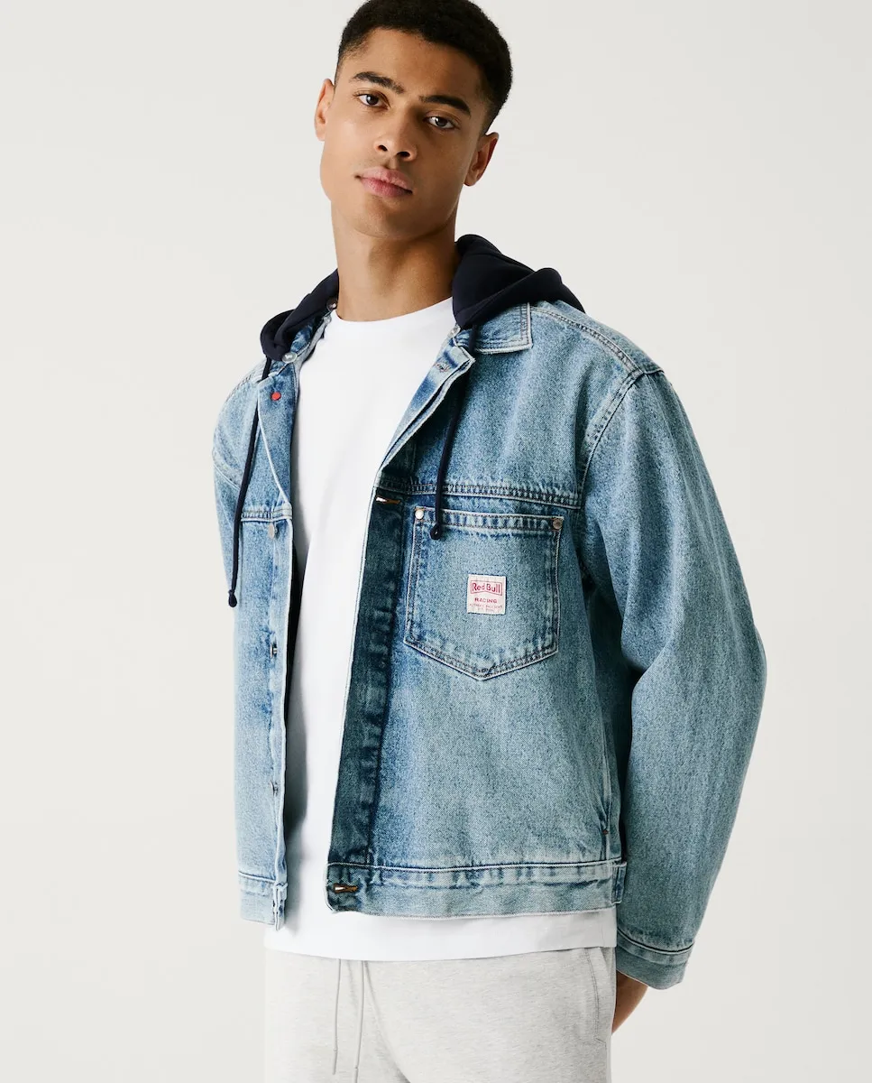 Кожаная куртка мужская свободного кроя с регулируемым капюшоном Pepe Jeans, синий
Кожаная куртка мужская свободного кроя с регулируемым капюшоном Pepe Jeans, синий