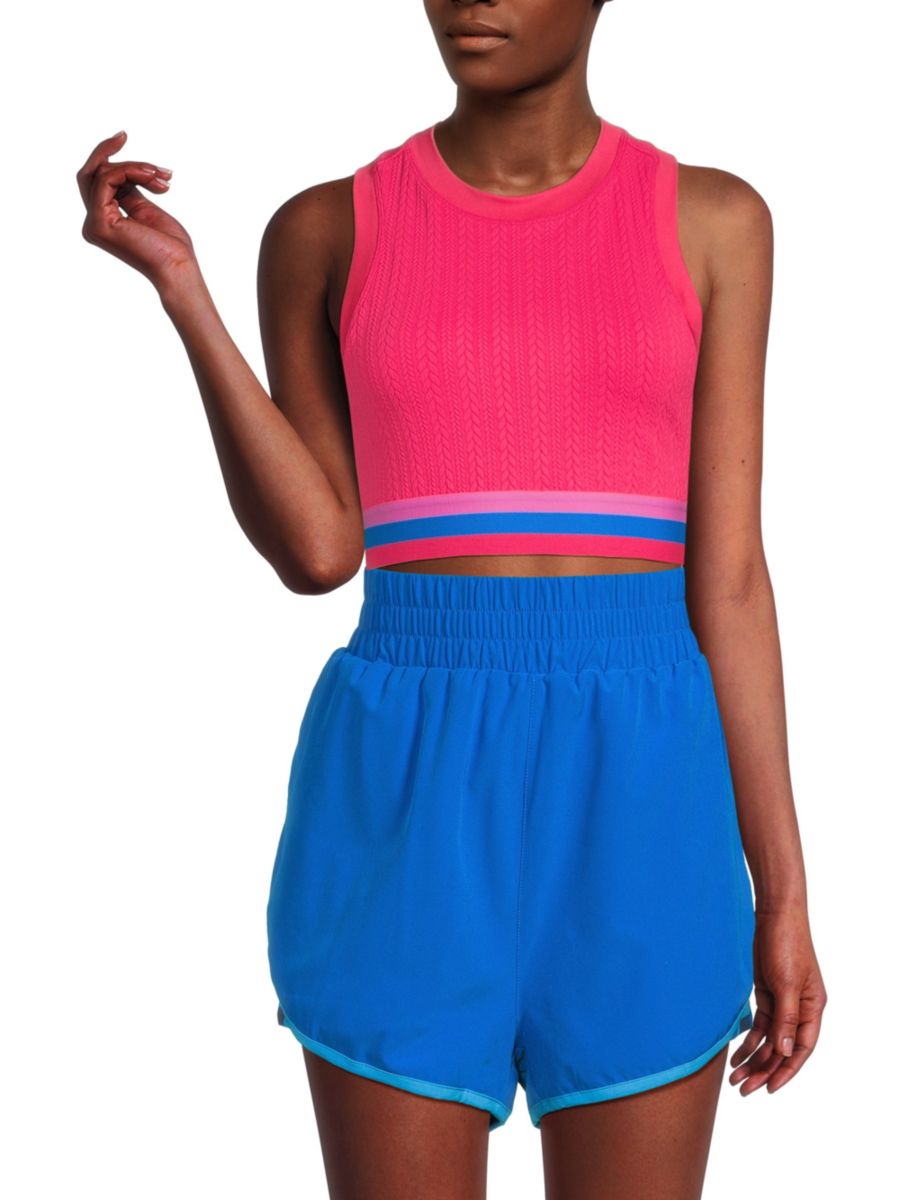 Спортивный бюстгальтер Gwen Cable-Knit Beach Riot, розовый/мульти
Спортивный бюстгальтер Gwen Cable-Knit Beach Riot, розовый/мульти