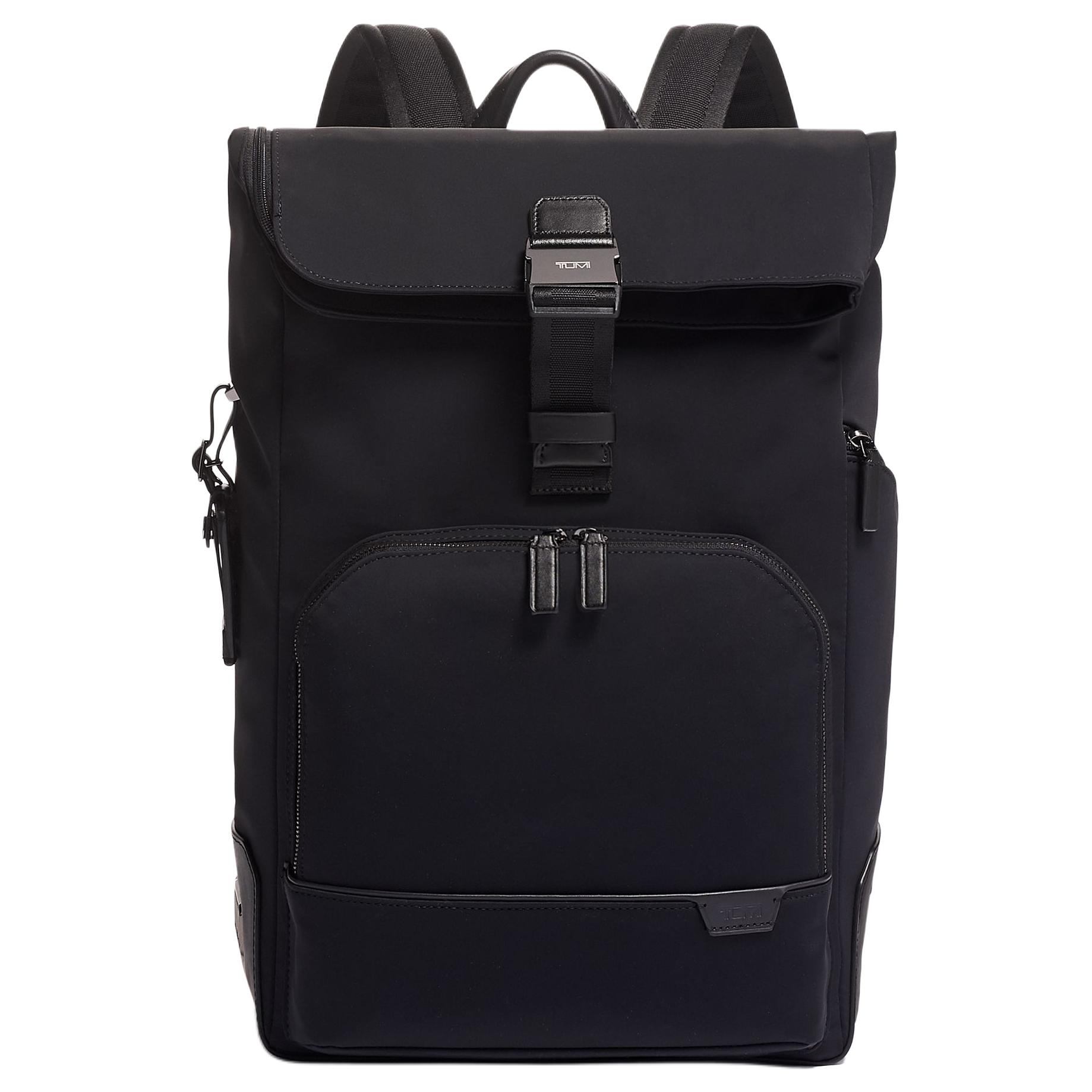 TUMI Тканевый рюкзак с кожаной спинкой мужской черный
TUMI Тканевый рюкзак с кожаной спинкой мужской черный