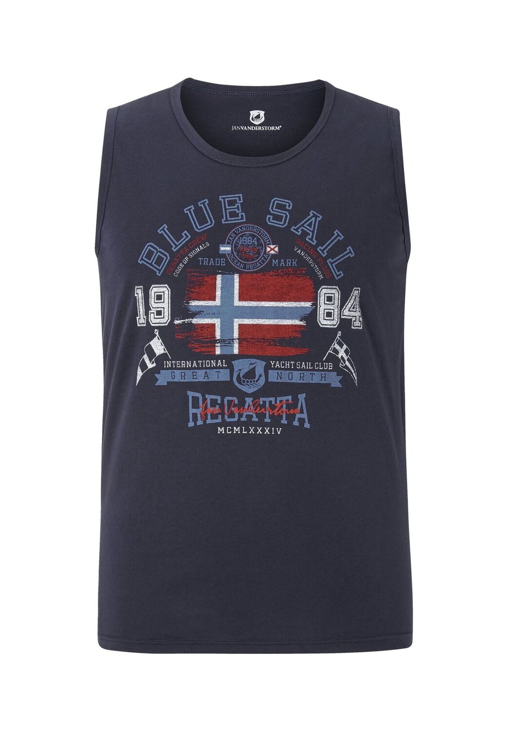 Майка BOOTY JAN VANDERSTORM, темно-синий 
Майка BOOTY JAN VANDERSTORM, темно-синий