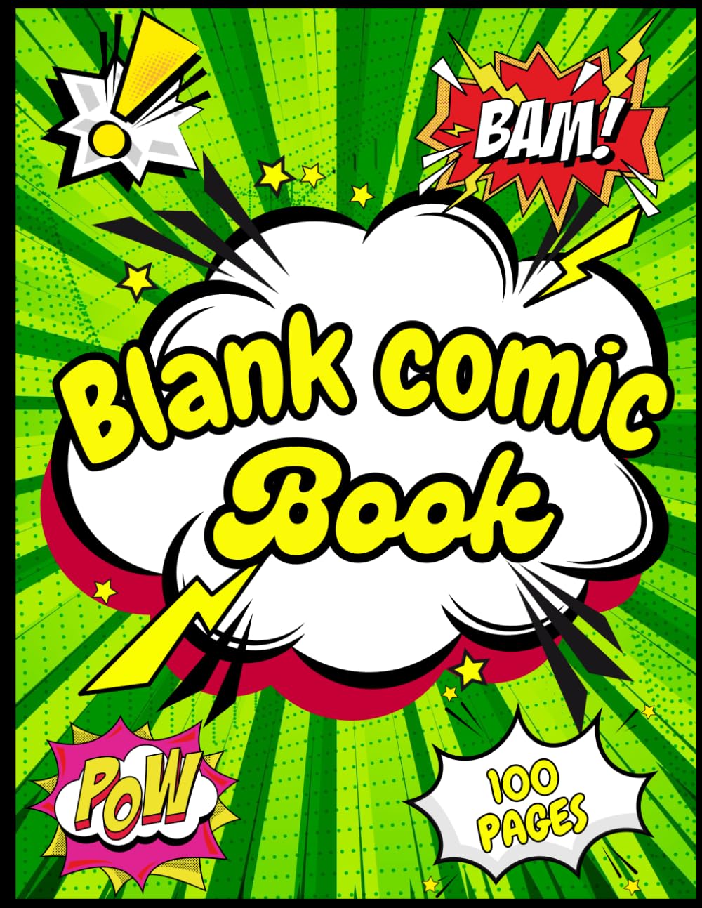 Blank Comic Book for Kids: Draw Your own Comics And Create The Best Stories (Independently published)
Blank Comic Book for Kids: Draw Your own Comics And Create The Best Stories (Independently published)