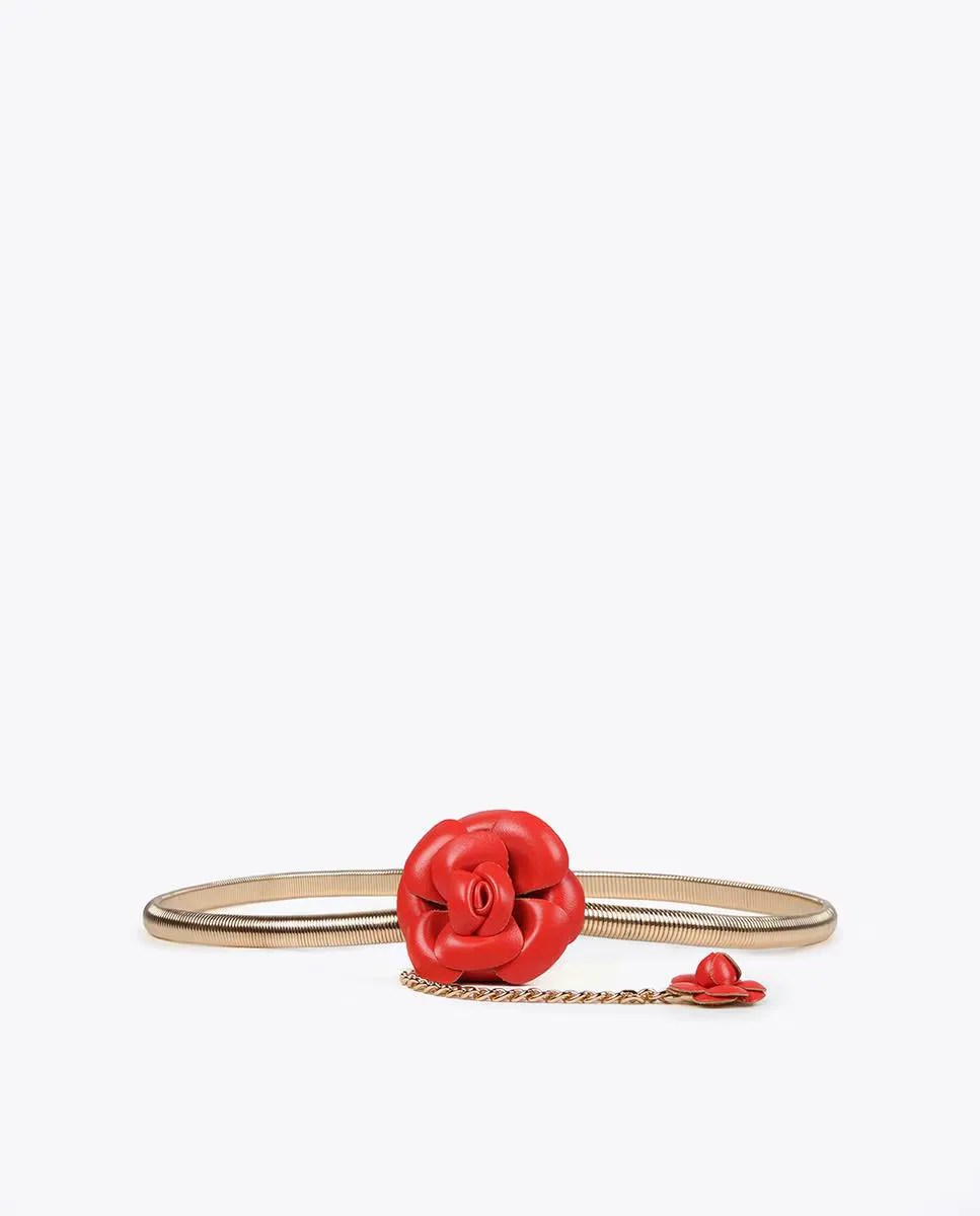 Эластичный женский пояс с цветами Lola Casademunt, красный
Эластичный женский пояс с цветами Lola Casademunt, красный