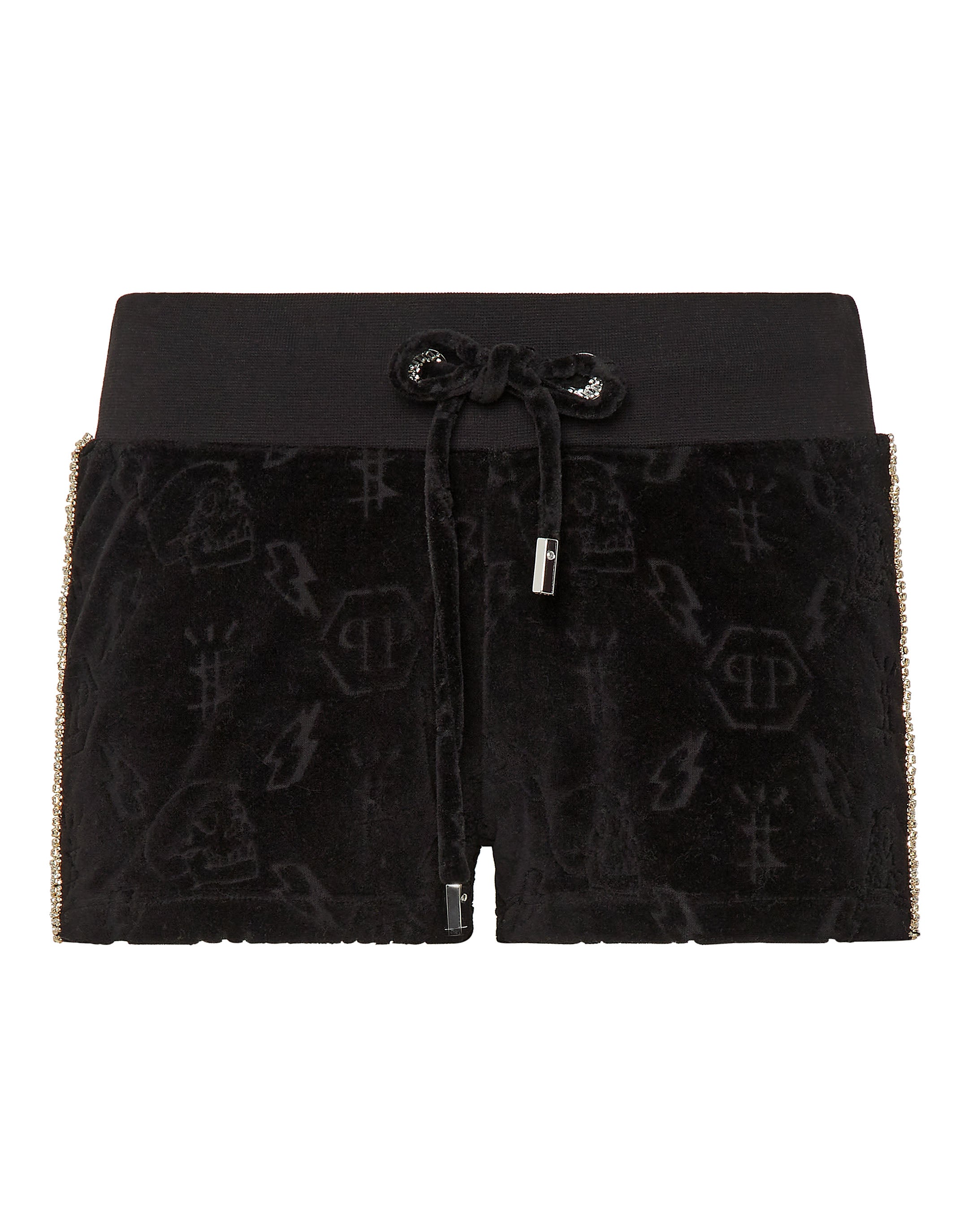Шорты для бега с монограммой PHILIPP PLEIN, черный
Шорты для бега с монограммой PHILIPP PLEIN, черный