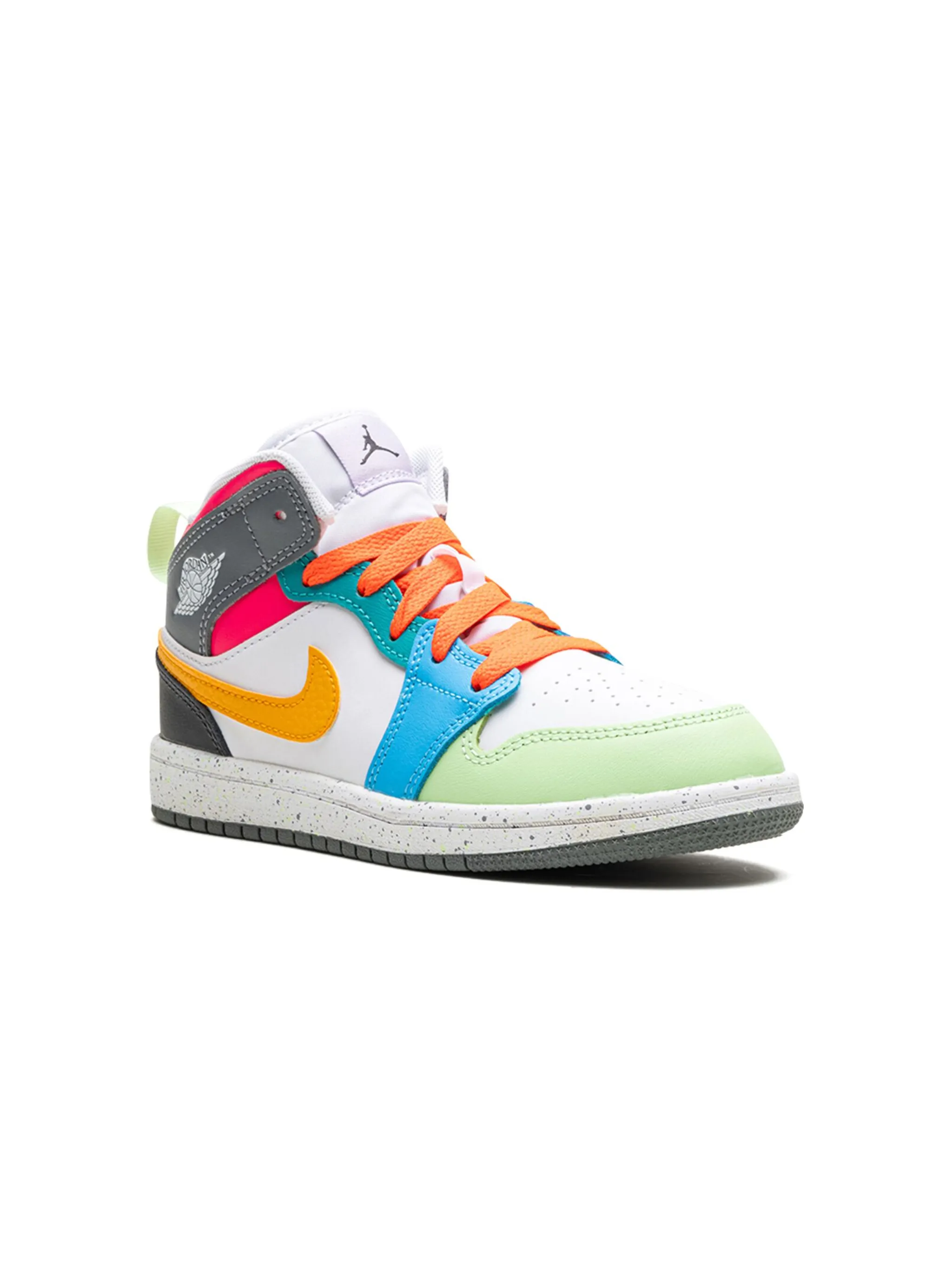 Кроссовки Air Jordan 1 Mid Multi Color Jordan Kids, белый
Кроссовки Air Jordan 1 Mid Multi Color Jordan Kids, белый