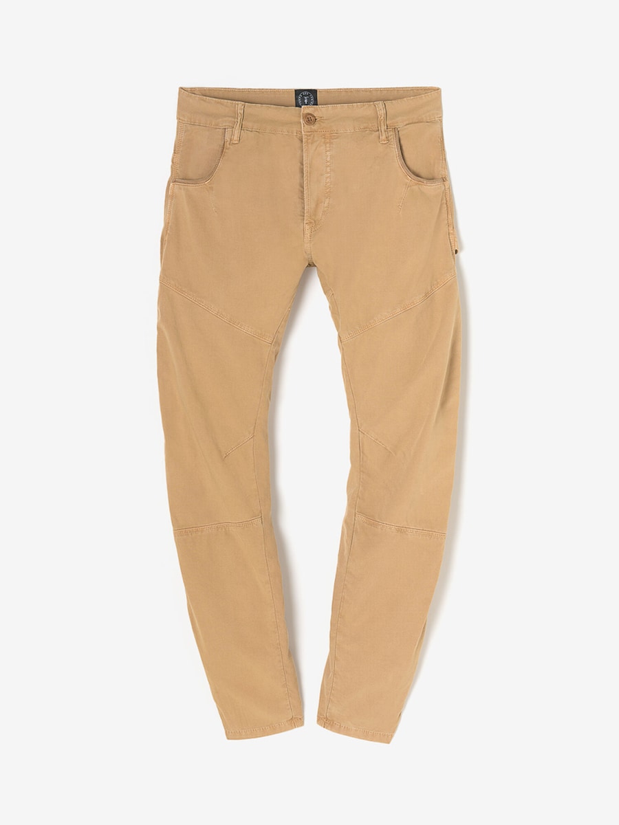 Зауженные брюки Le Temps Des Cerises Albe, песочный
Зауженные брюки Le Temps Des Cerises Albe, песочный