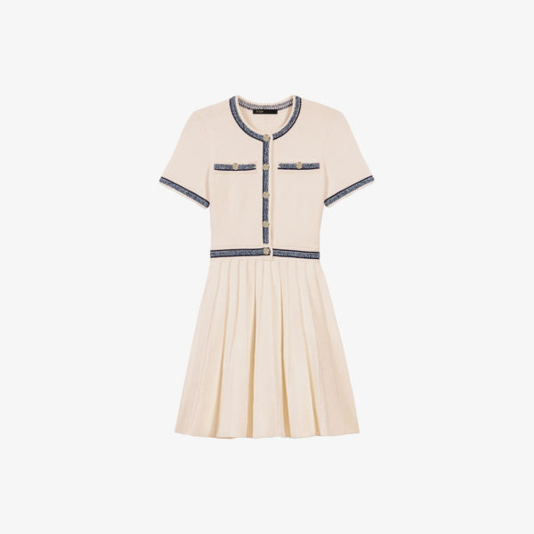 Мини-платье Maje вязаное, персиковый
Мини-платье Maje вязаное, персиковый