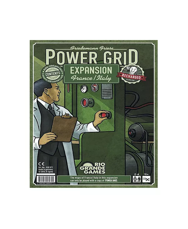 Экономическая настольная игра «Расширение энергосистемы Франции и Италии» Rio Grande, multi
Экономическая настольная игра «Расширение энергосистемы Франции и Италии» Rio Grande, multi