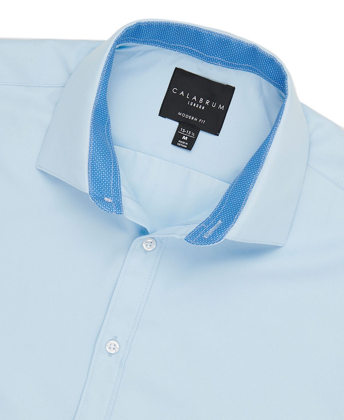 Мужская классическая рубашка обычного кроя, однотонная, без морщин Calabrum
Мужская классическая рубашка обычного кроя, однотонная, без морщин Calabrum