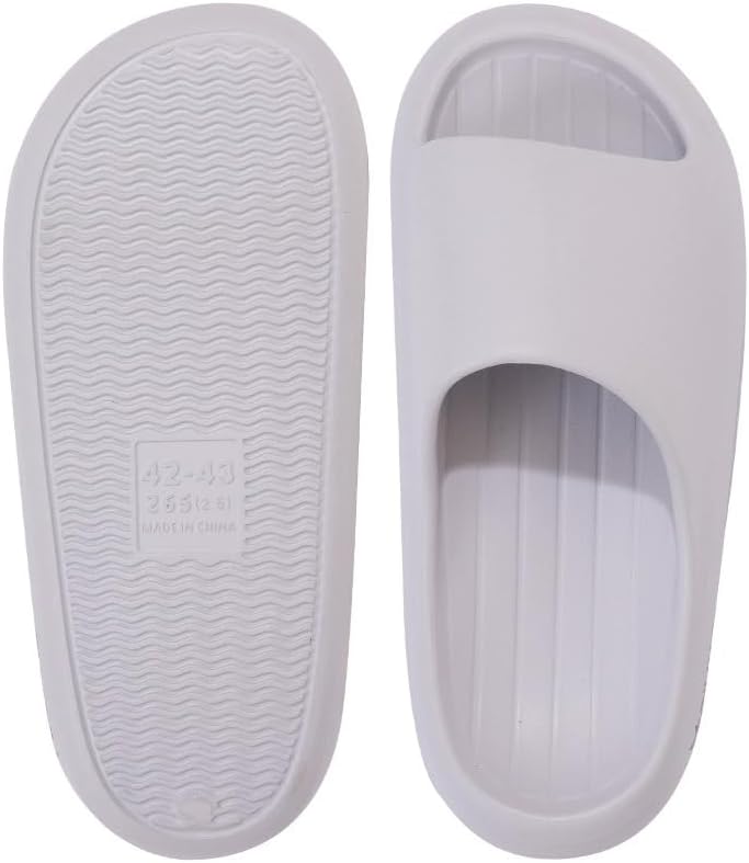 Женские и мужские шлепанцы EDOSIR с облачным эффектом для душа и дома, большие размеры, серый
Женские и мужские шлепанцы EDOSIR с облачным эффектом для душа и дома, большие размеры, серый