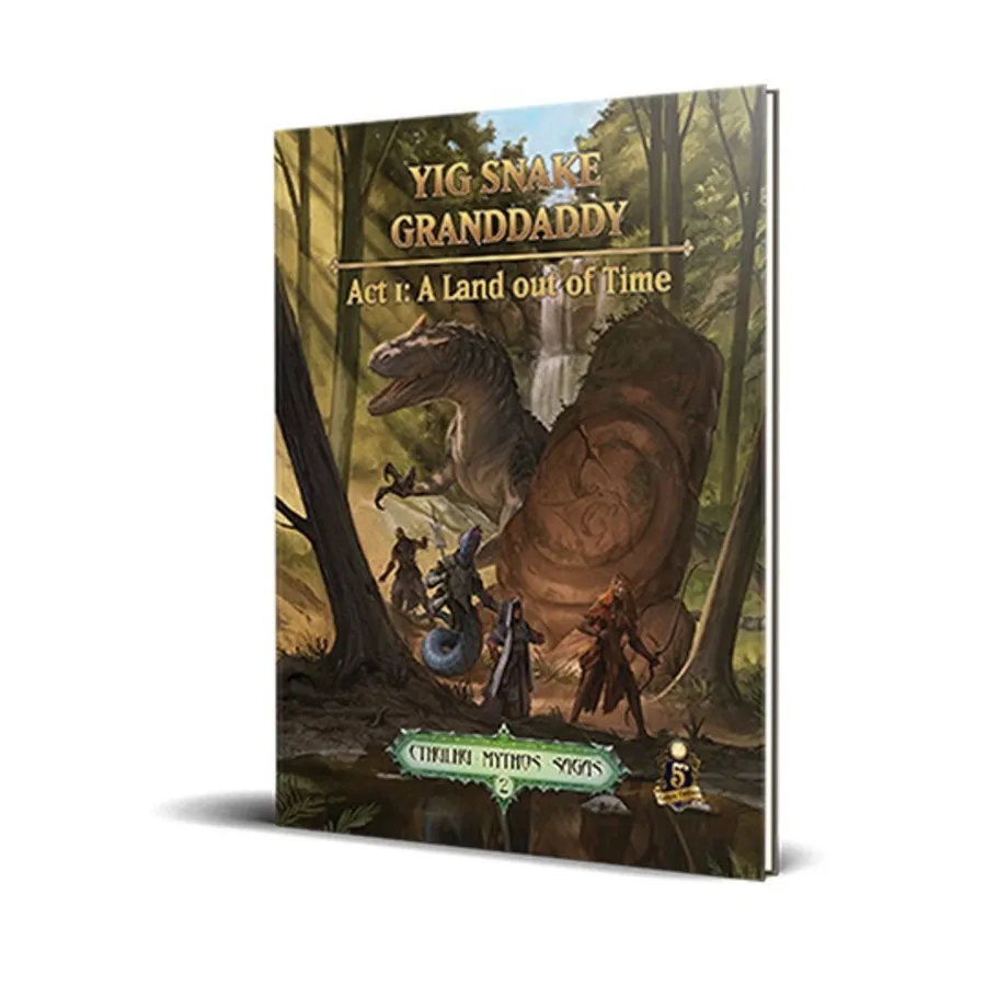 Yig Snake Grandaddy Act 1 - A Land Out of Time, Cthulhu Mythos for 5E, твердый переплет
Yig Snake Grandaddy Act 1 - A Land Out of Time, Cthulhu Mythos for 5E, твердый переплет