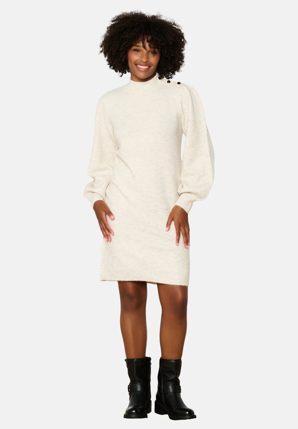 Платье-джемпер WITH BUTTONS LolaLiza, бежевый
Платье-джемпер WITH BUTTONS LolaLiza, бежевый