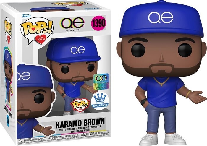 Funko POP Queer Eye 1390 Карамо Браун, специальный выпуск Funko POP!
Funko POP Queer Eye 1390 Карамо Браун, специальный выпуск Funko POP!