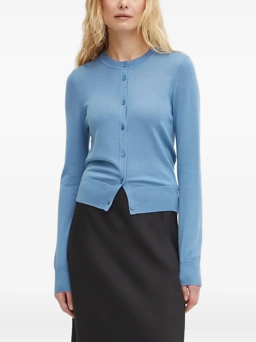 Кардиган с пуговицами спереди SAMSOE SAMSOE, синий
Кардиган с пуговицами спереди SAMSOE SAMSOE, синий