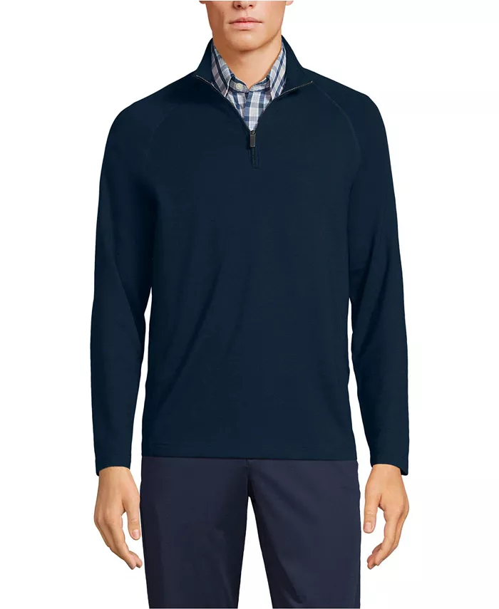 Большие и высокие размеры: производительная футболка с длинным рукавом и молнией на четверть Flex Performance Lands' End, синий
Большие и высокие размеры: производительная футболка с длинным рукавом и молнией на четверть Flex Performance Lands' End, синий