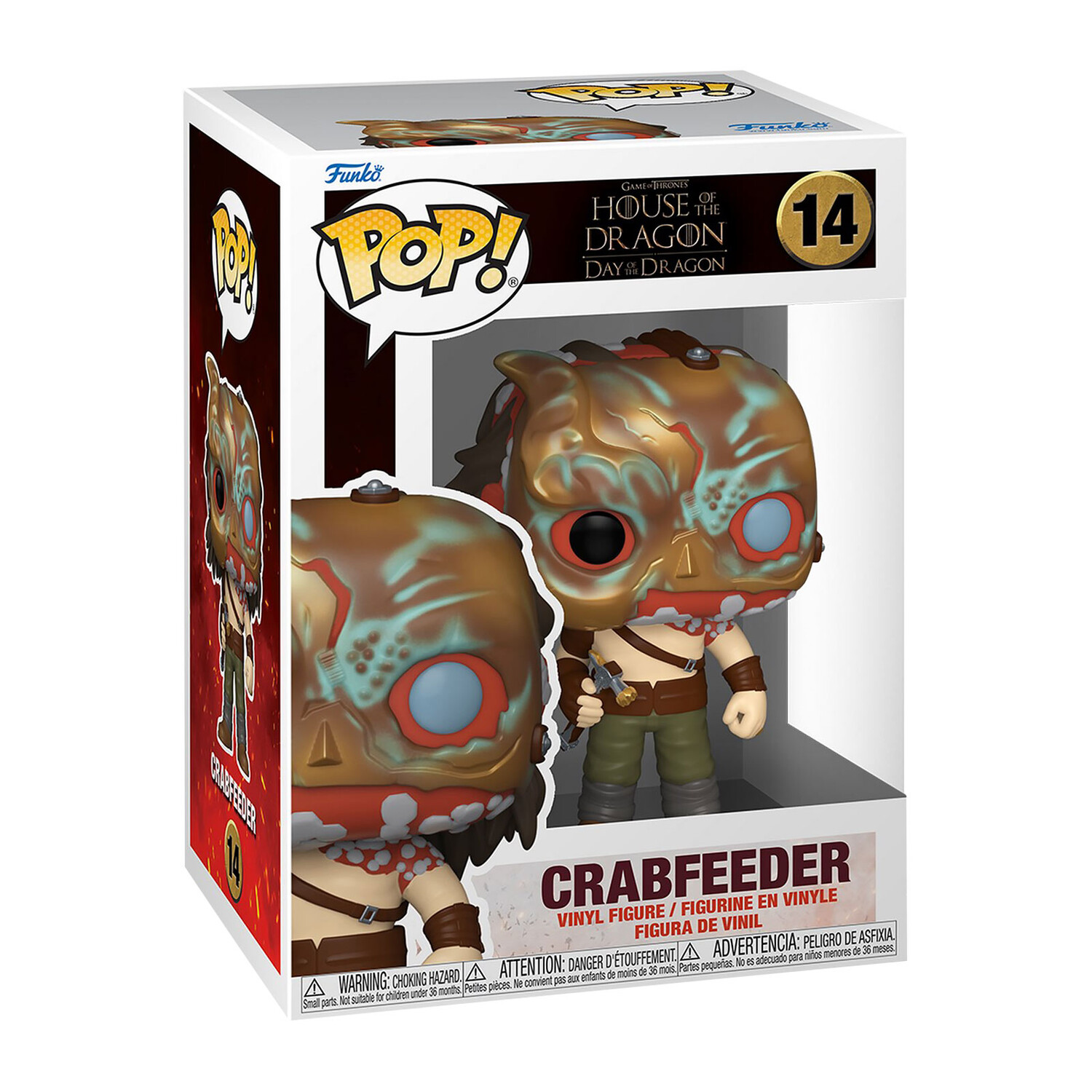Дом Дракона - Поп-фигурка Crabfeeder Funko 
Дом Дракона - Поп-фигурка Crabfeeder Funko