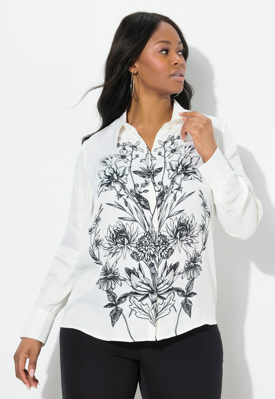 Блуза Ulla Popken LONG SLEEVE , Snow White/White
Блуза Ulla Popken LONG SLEEVE , Snow White/White