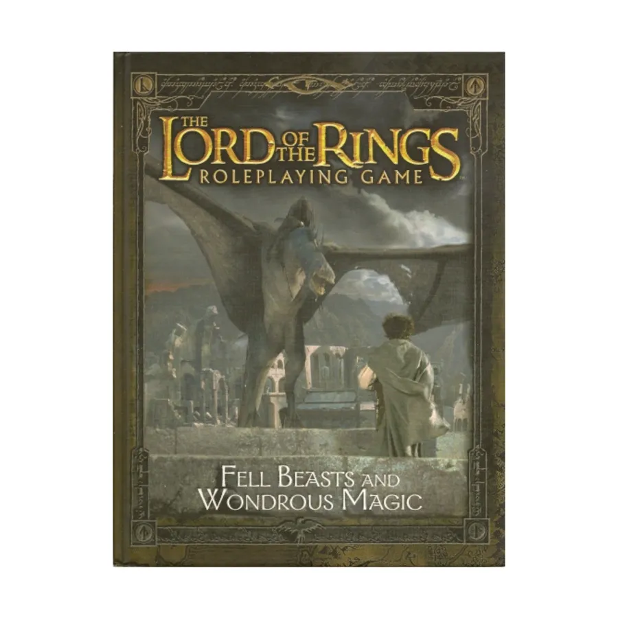 Fell Beasts and Wondrous Magic, Lord of the Rings RPG (Decipher), твердый переплет
Fell Beasts and Wondrous Magic, Lord of the Rings RPG (Decipher), твердый переплет
