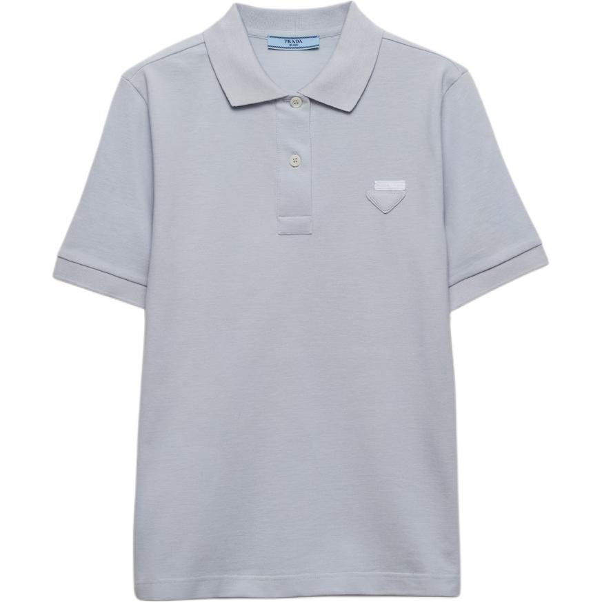 SS24 Polo Shirt Women's Xingji Blue PRADA, синий
SS24 Polo Shirt Women's Xingji Blue PRADA, синий