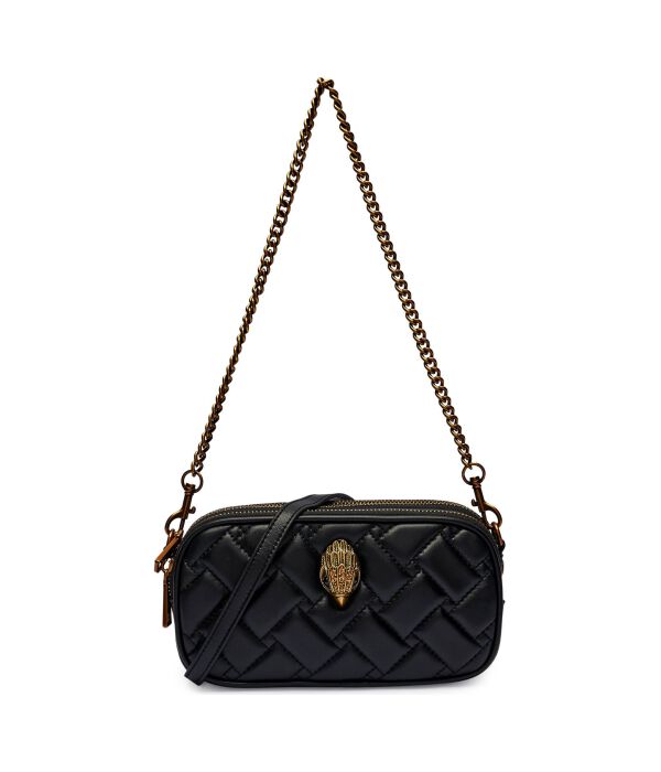 Сумка-мессенджер кожаная Kurt Geiger Kensington, черный
Сумка-мессенджер кожаная Kurt Geiger Kensington, черный