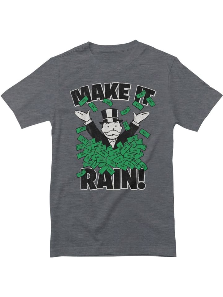 Футболка Monopoly Make It Rain T-Shirt серого цвета Monopoly, Серый, Футболка Monopoly Make It Rain T-Shirt серого цвета Monopoly
Футболка Monopoly Make It Rain T-Shirt серого цвета Monopoly, Серый, Футболка Monopoly Make It Rain T-Shirt серого цвета Monopoly