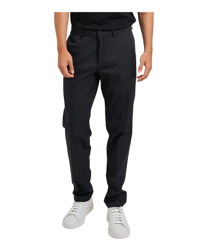 Черные эластичные брюки из саржи Hugo, черный
Черные эластичные брюки из саржи Hugo, черный