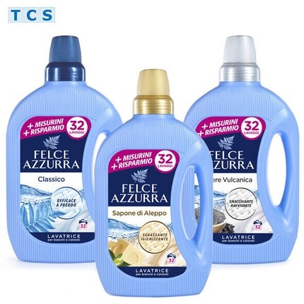 Жидкий стиральный порошок 1,595 литра, Felce Azzurra
Жидкий стиральный порошок 1,595 литра, Felce Azzurra