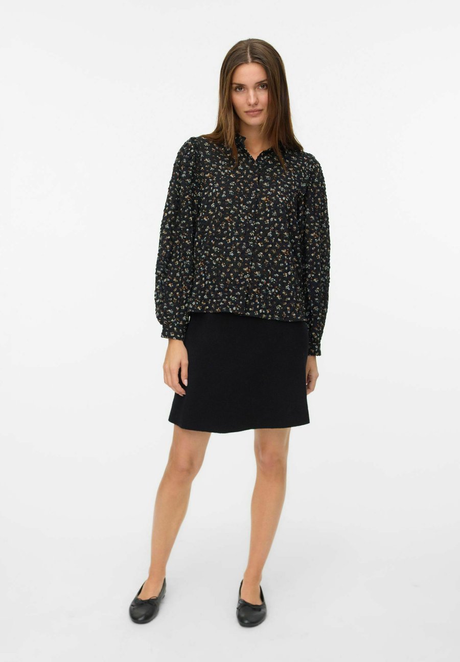 Блуза Vero Moda AWNOELLE, Black/Mottled Black
Блуза Vero Moda AWNOELLE, Black/Mottled Black