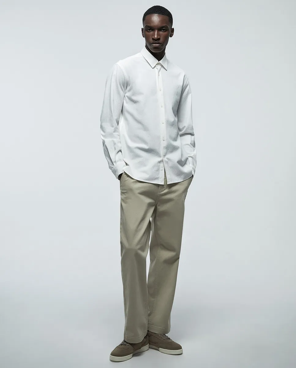 Мятая рубашка Sfera, пастельно-розовый
Мятая рубашка Sfera, пастельно-розовый