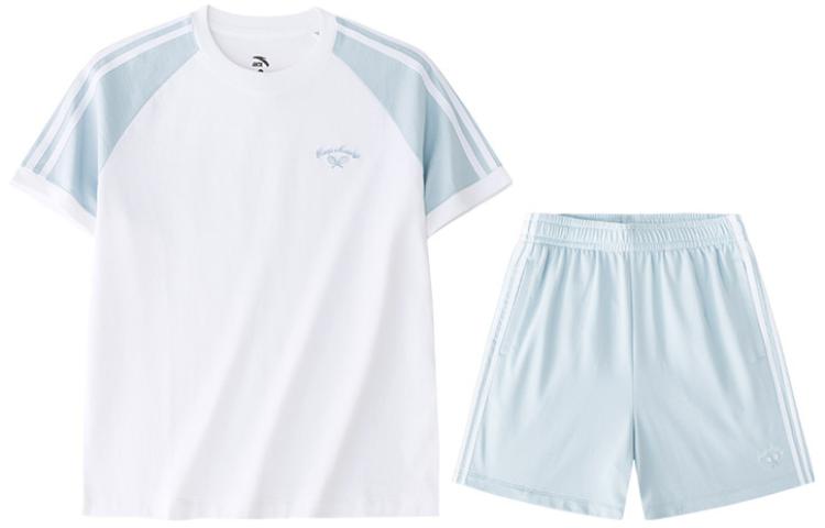 Anta Life Collection Спортивная коллекция Повседневная спортивная одежда Мужской набор Магнолия белый/Волна синий
Anta Life Collection Спортивная коллекция Повседневная спортивная одежда Мужской набор Магнолия белый/Волна синий