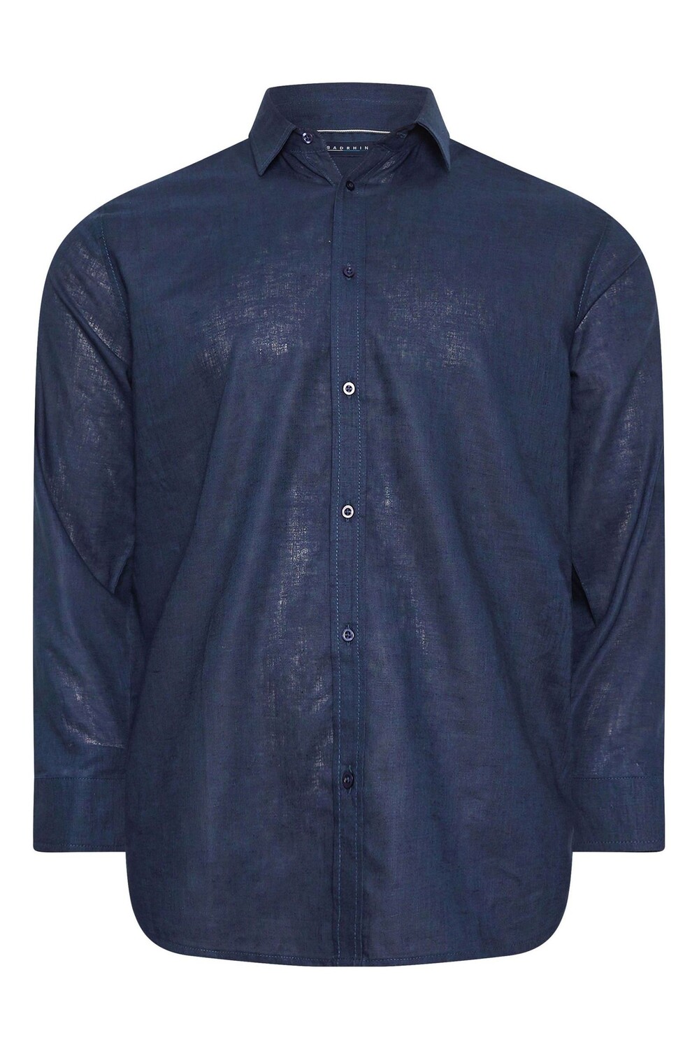 Льняная рубашка премиум-класса с длинными рукавами Badrhino Big & Tall, синий
Льняная рубашка премиум-класса с длинными рукавами Badrhino Big & Tall, синий