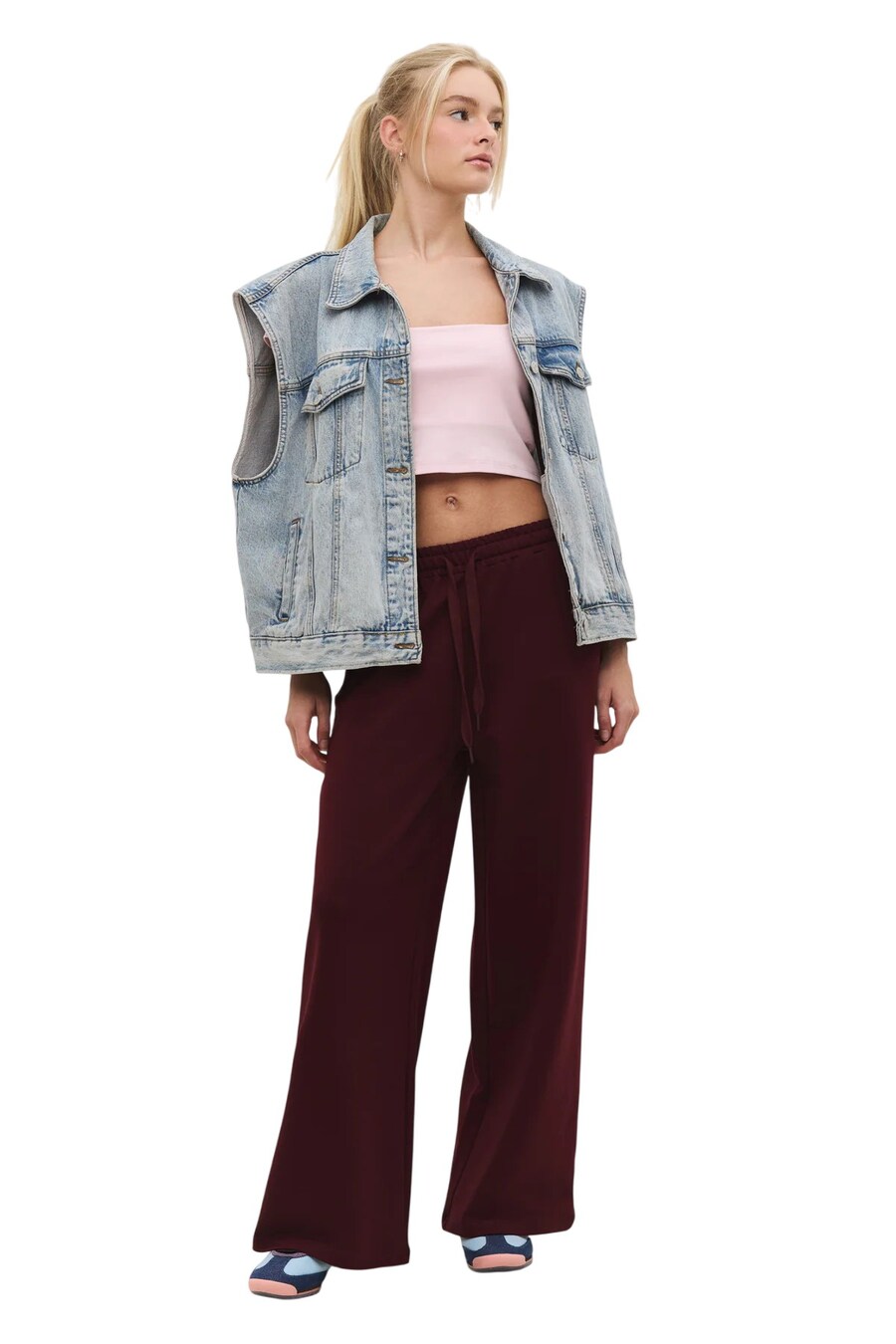 Широкие брюки No Matter What, темно-коричневый
Широкие брюки No Matter What, темно-коричневый