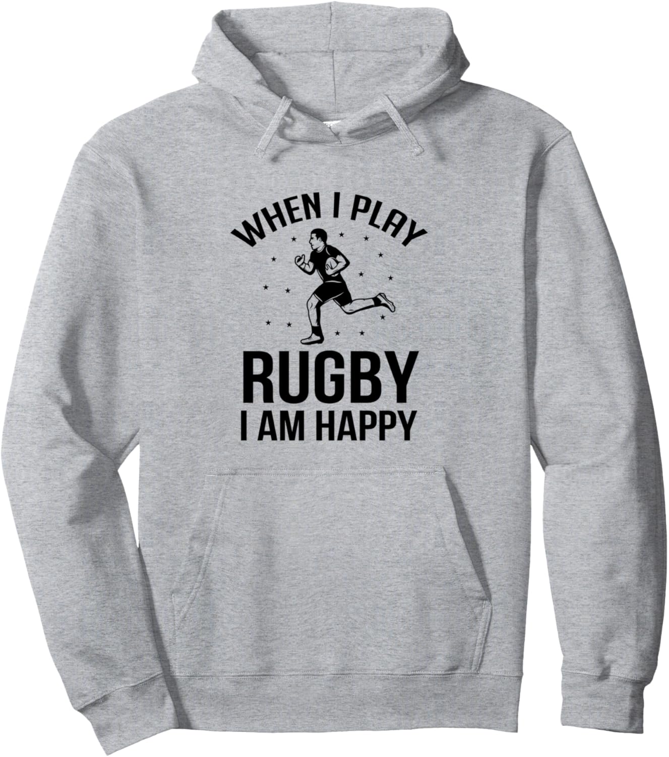 Когда я играю в регби, я счастлив. - Толстовка с изображением регбиста Funny Rugby Quotes, серый
Когда я играю в регби, я счастлив. - Толстовка с изображением регбиста Funny Rugby Quotes, серый