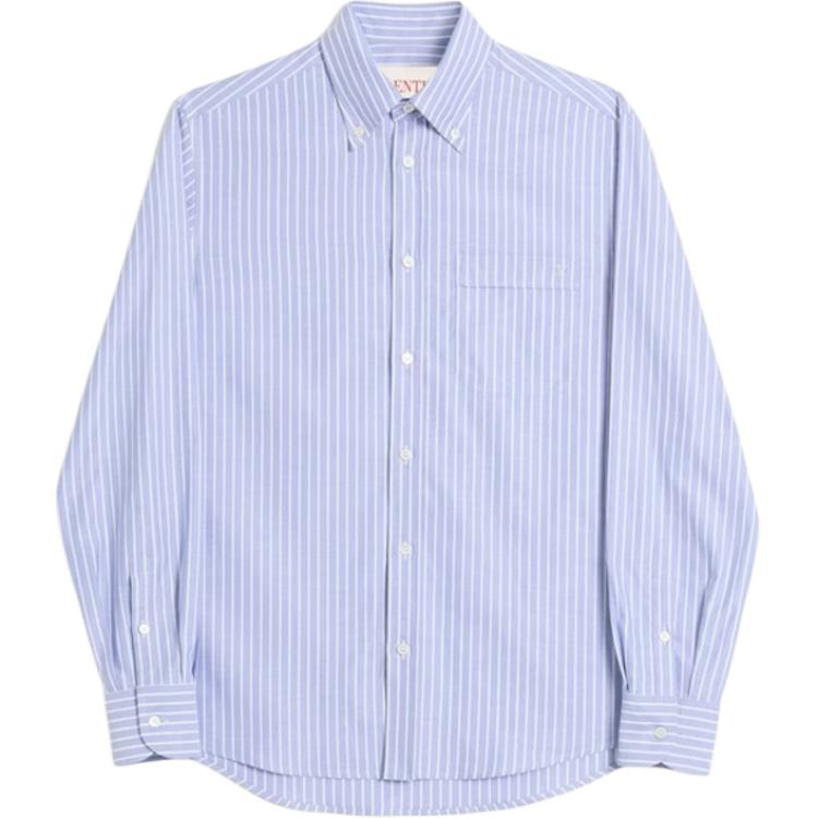 Garavani Рубашка с длинным рукавом в полоску Valentino, светло-голубой
Garavani Рубашка с длинным рукавом в полоску Valentino, светло-голубой