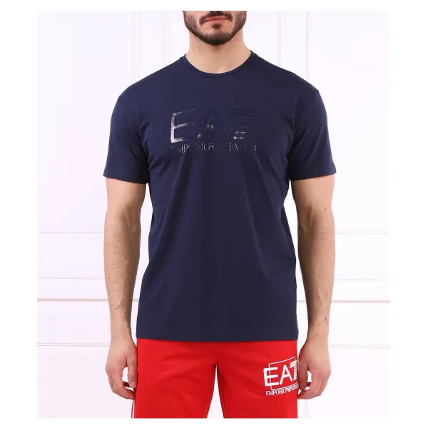 Футболка стандартного кроя Ea7, синий
Футболка стандартного кроя Ea7, синий