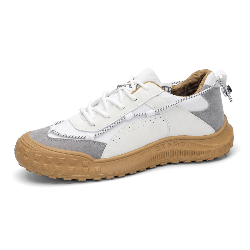 KUPE Мужские белые кеды низкие, цвет White
KUPE Мужские белые кеды низкие, цвет White