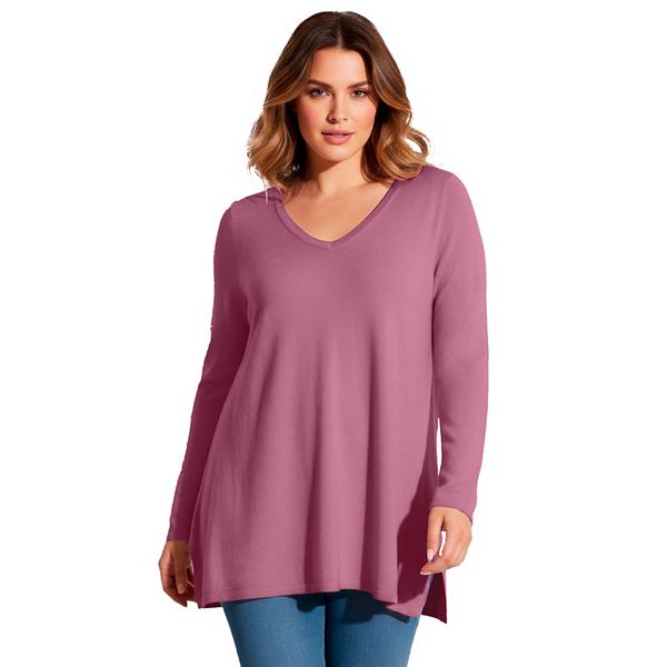 Женский кардиган с запахом plus size Avenue, Dark Mauve
Женский кардиган с запахом plus size Avenue, Dark Mauve