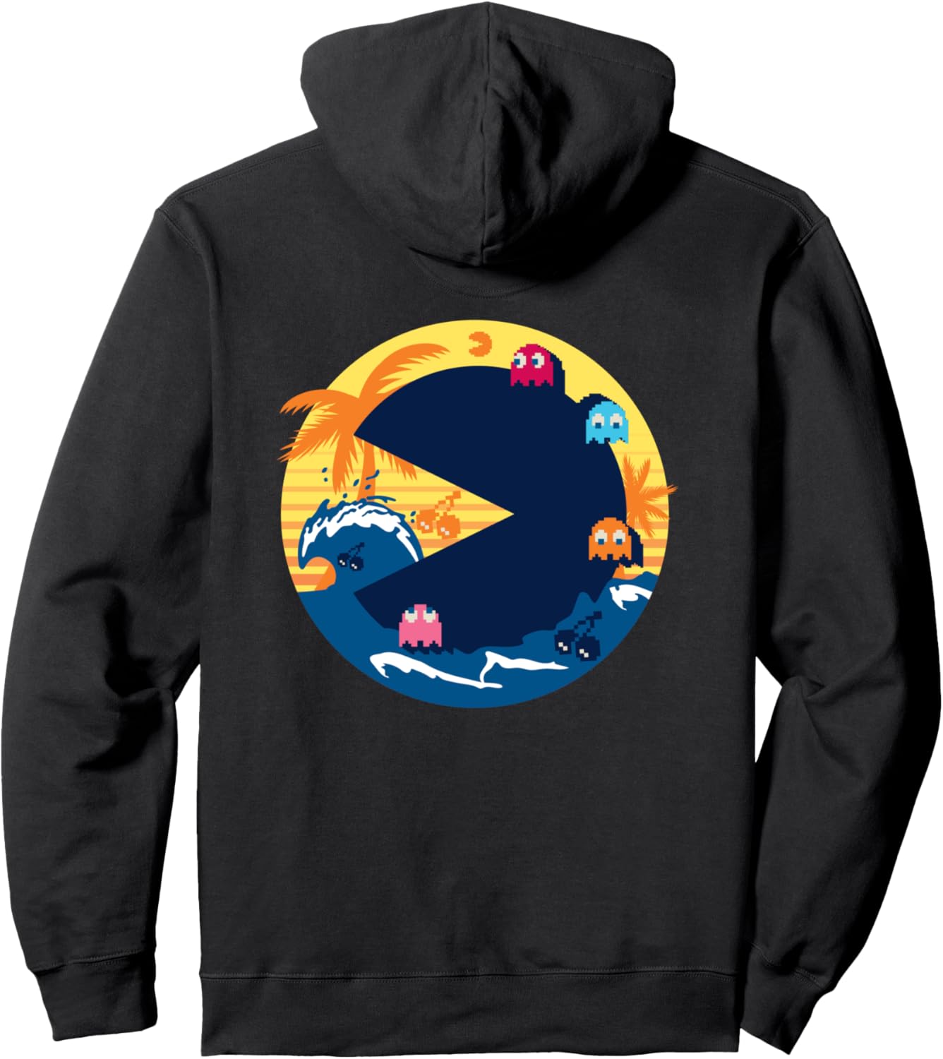 Толстовка с капюшоном Pac-Man, черный
Толстовка с капюшоном Pac-Man, черный