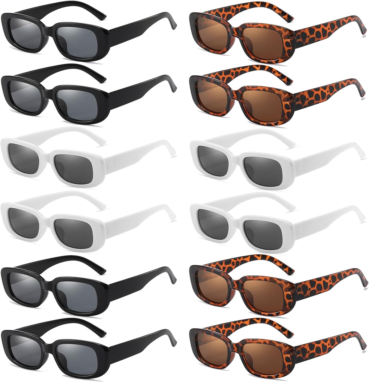 Модные прямоугольные солнцезащитные очки — ретро-стиль 90-х, узкая квадратная оправа, защита от УФ-излучения UV400, винтажные маленькие очки SIEYEWER, 3 Colors-12 Packs
Модные прямоугольные солнцезащитные очки — ретро-стиль 90-х, узкая квадратная оправа, защита от УФ-излучения UV400, винтажные маленькие очки SIEYEWER, 3 Colors-12 Packs