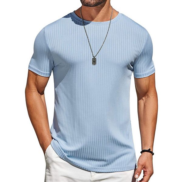 Мужская футболка с коротким рукавом casual classic basic Coofandy, Light Blue
Мужская футболка с коротким рукавом casual classic basic Coofandy, Light Blue