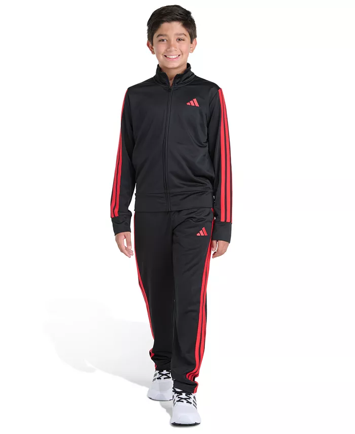 Мальчики 8-20 лет комплект из 2 предметов куртка и брюки Regular Fit Adidas, черный
Мальчики 8-20 лет комплект из 2 предметов куртка и брюки Regular Fit Adidas, черный