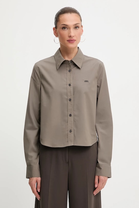 Рубашка из смесового шелка Miss Sixty, коричневый
Рубашка из смесового шелка Miss Sixty, коричневый