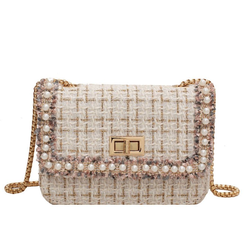 Сумка через плечо из ткани, цепная сумка, маленькая квадратная сумка, кроссбоди, классическая женская сумка через плечо бело-черная NOMK
Сумка через плечо из ткани, цепная сумка, маленькая квадратная сумка, кроссбоди, классическая женская сумка через плечо бело-черная NOMK